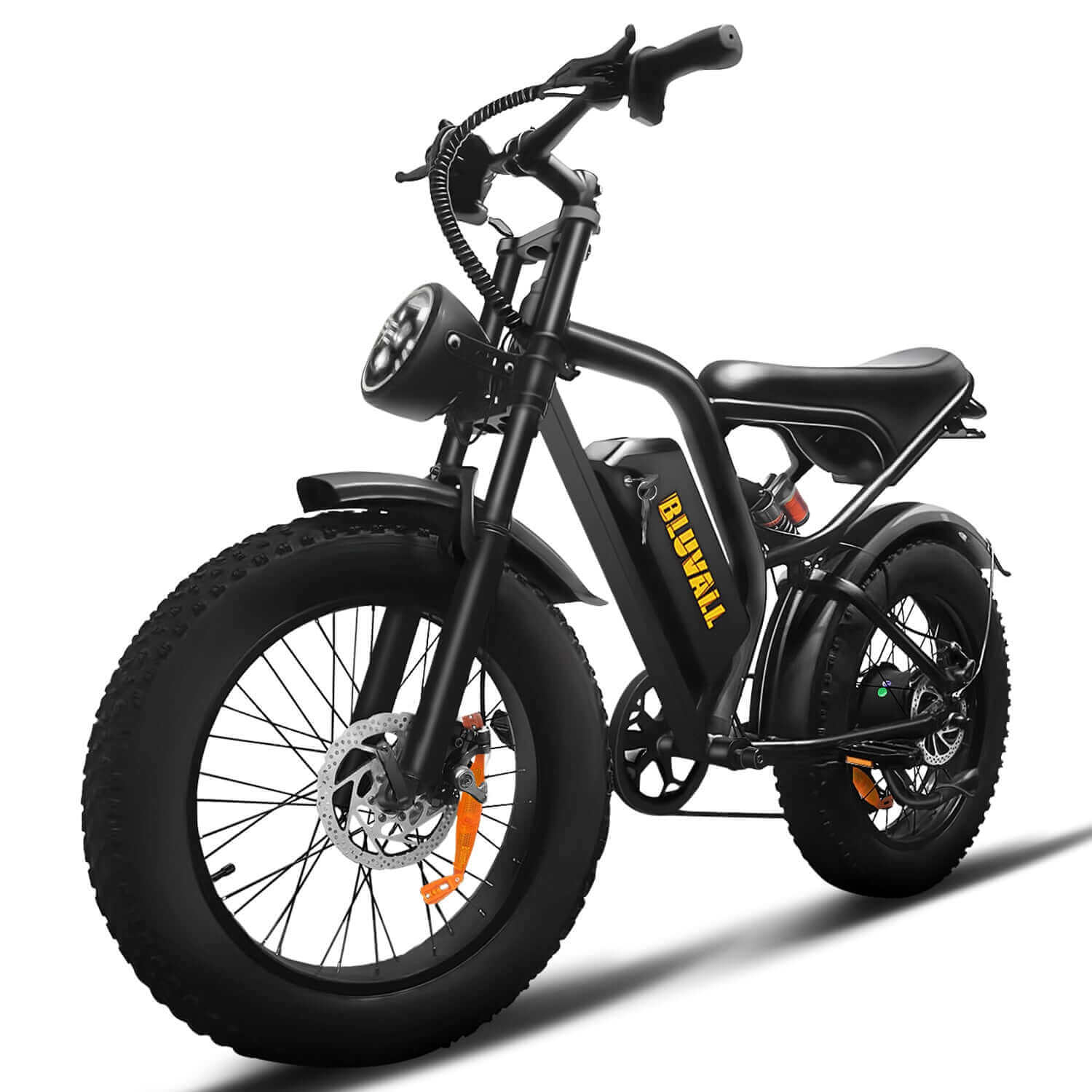 Bluvall K6 ebike 1200w 20Ah 48v 31mph 80miles ebike full suspension Electric bike for adults