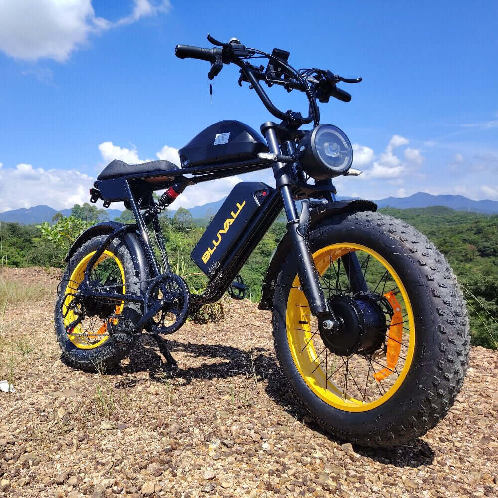 Bluvall K10 Ebike Dual Motor Dual Battery 52V 2000w 35MPH 150 Miles