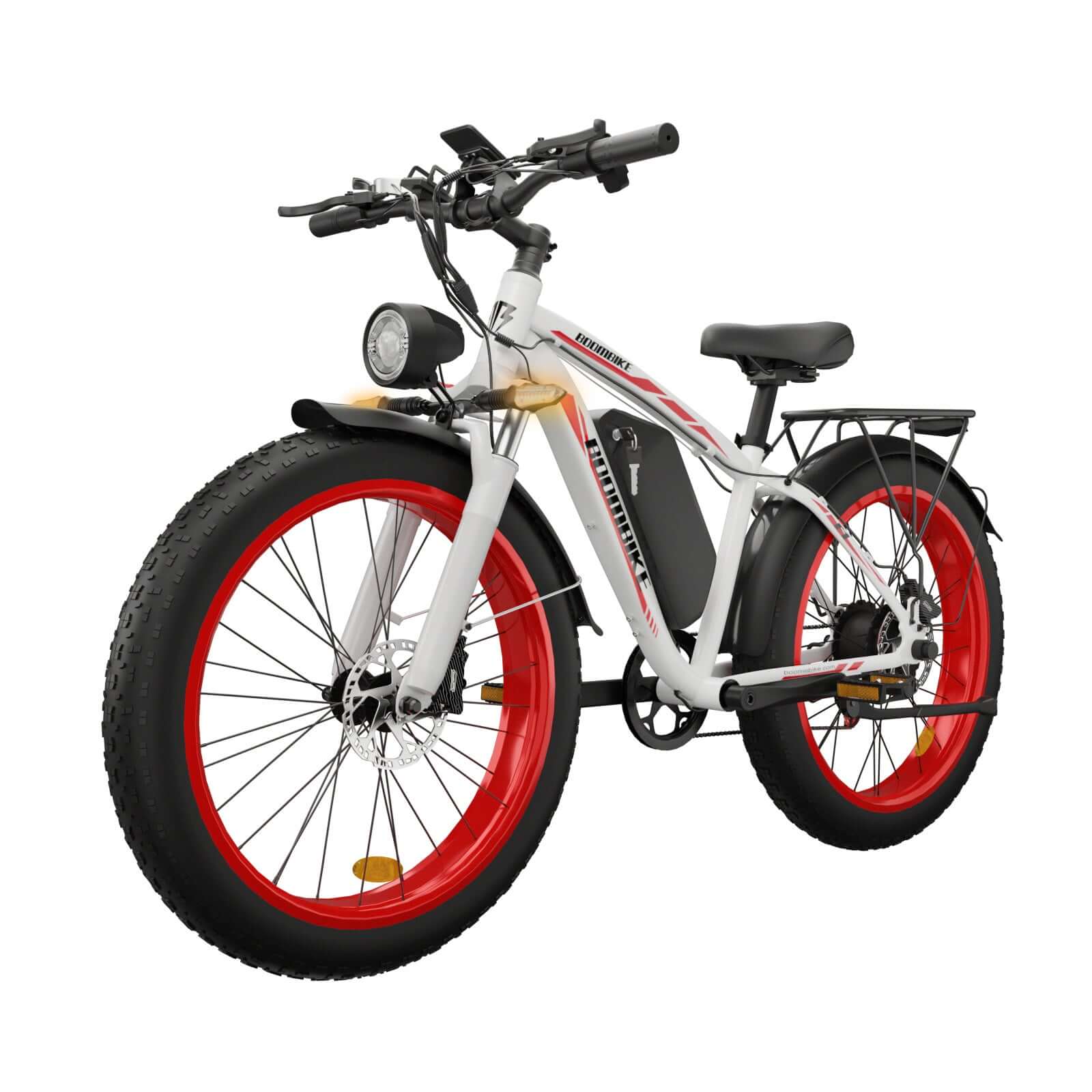 Display damaged Boombike Zeegr F1 1000w Electric Bike Fat Tire 26" 31mph 60Miles